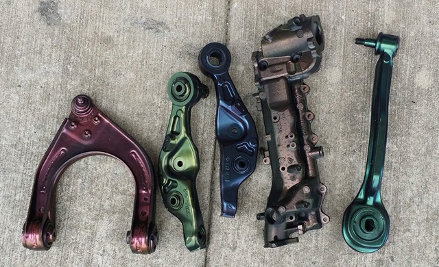 Auto Parts Coated in Candy chameleon colors miscellaneous Auto Parts Coated in Candy chameleon colors